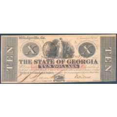 10 Dollars State of Georgia