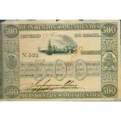 500 Mil Réis Thesouro Nacional, 3rd print