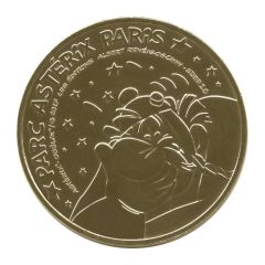Tourist token - Monnaie de Paris - Parc Astérix Paris - Obélix starry side