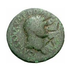 42 Nummi Countermark, As of Domitian, 81-96