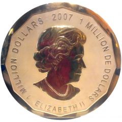 1 000 000 Dollars - Elizabeth II Maple Leaf