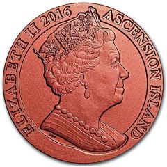 1 Crown - Elizabeth II 175th Anniversary Penny Red