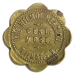 10 Cents - The Wilmot Mercantile Co. Wilmot, South Dakota
