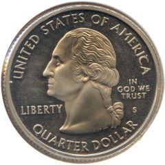 1/4 Dollar `Washington Quarter` Kansas