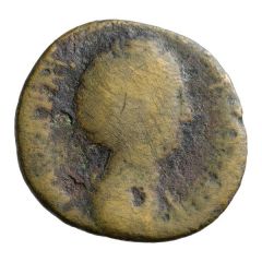 Dupondius - Faustina the Elder AETERNITAS S C, Aeternitas