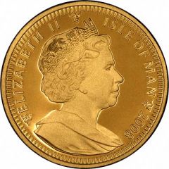 1 Crown - Elizabeth II Burmilla Cat, Gold
