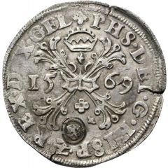 1 Daalder `Philipsdaalder` - Philip II Countermark A13.1