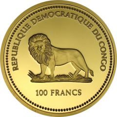100 Francs Butterfly Fish