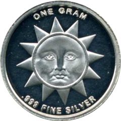 1 Gram Silver Sun