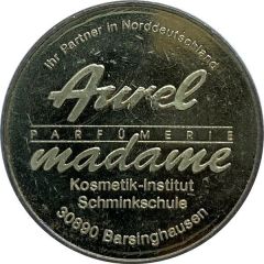 5 Geschenk-Dukaten Parfumerie Aurel Madame, Barsinghausen
