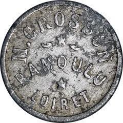 5 centimes - M. Crosson - Ramoulu - Loiret [45]