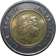 5 Dollars - Elizabeth II 4th Portrait - Royal Flying Doctor Service