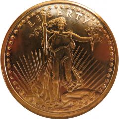 1 Ounce Copper - Saint Gaudens