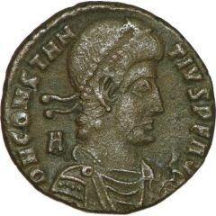 1/2 Maiorina - Constantius II FEL TEMP REPARATIO, Siscia
