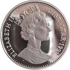 1 Crown - Elizabeth II Nefertiti