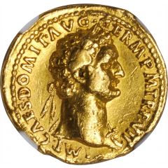 Aureus - Domitian IMP XIIII COS XIIII CENS P P P, Minerva
