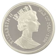 1 Crown - Elizabeth II Camelot Castle, Silver Proof