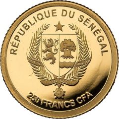 250 Francs CFA Lion