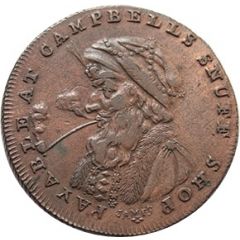 1/2 Penny Lothian - Edinburgh / Campbell`s