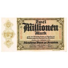 2 000 000 Mark Sächsische Bank