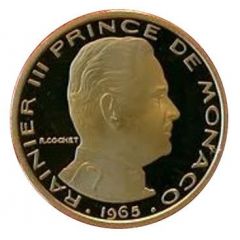 1/2 Franc - Rainier III Essai