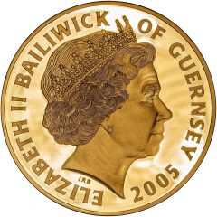 10 Pounds - Elizabeth II The Battle of Trafalgar, Gold Proof