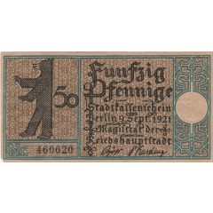 50 Pfennig Districts Series - Issue 9: Wilmersdorf