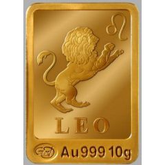 10 Grams Gold Zodiac signs - Leo