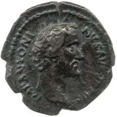 Denarius - Antoninus Pius TRIB POT COS DES II, Aequitas