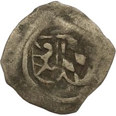 1 Pfennig 'Schwarzpfennig' - Louis III, John of Neumarkt and Otto I