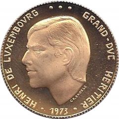 40 Francs - Prince Henry Hereditary Grand Duke of Luxembourg