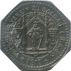 10 Pfennig - Soldau Ostpreußen Vorschussverein