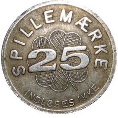 Spillemærke 25 Game Token