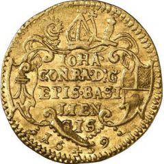 Ducat - Johann Konrad I von Roggenbach