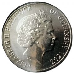 10 Pence - Elizabeth II Fallow Deer
