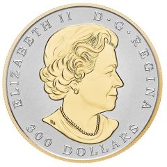300 Dollars - Elizabeth II Maple Leaf Forever