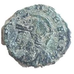 Nummus VRBS ROMA BEATA, Rome