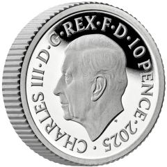 10 Pence - Charles III 1/20 oz Fine Silver