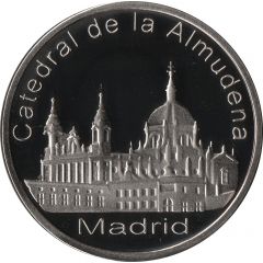 Medal - Franciscus Madrid Cathedral , steel