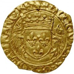 1/2 Gold Ecu with porcupine - Louis XII