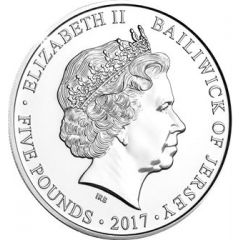 5 Pounds - Elizabeth II Remembrance Day 2017