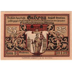 25 Pfennig Sparkasse