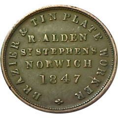 1/4 Penny Norfolk - Norwich