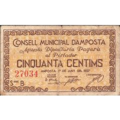 50 Céntimos Amposta