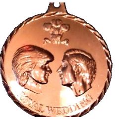 Medallion - Charles and Diana Royal Wedding