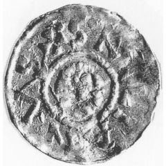 Denier au nom d`Otton III