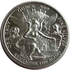 1 oz Silver Remember the Alamo
