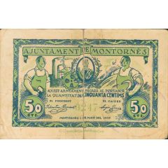 50 Céntimos Montornès