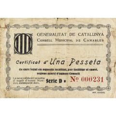1 Peseta Camarles