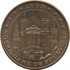 Monnaie de Paris Tourist Token - Lyon Notre-Dame de Fourvière